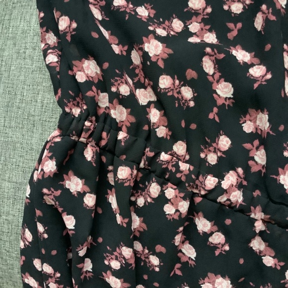 New Michael Kors Black / DstyRose Romper Size 6 - Picture 6 of 16